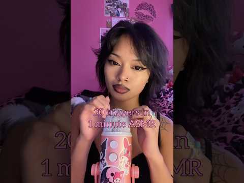 30 triggers in 1 minute next time ??? #asmr #asmrtriggers  #asmrsounds #asmrvideo #tingles #tingly