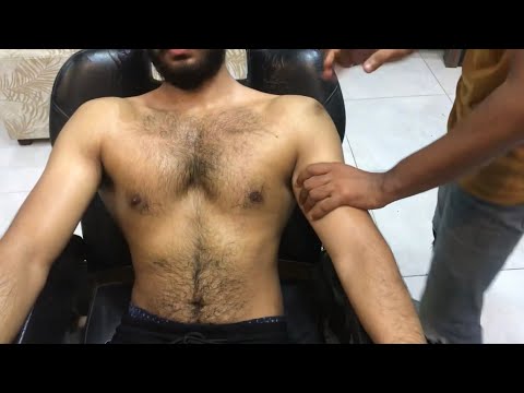 Gentle Chest Massage for Relaxation and Stress Relief 💈