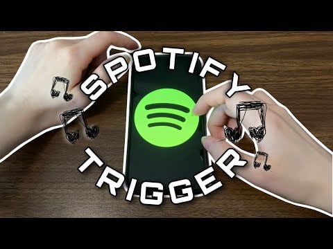 ASMR / The Spotify Trigger! but Every Time a New Song Comes on a Different Trigger Plays 💋