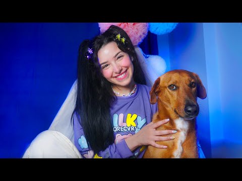 ASMR for children ✨ Meet my dogs!