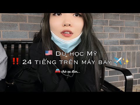🇺🇸 Vlog 24 tiếng đến Mỹ // đồ ăn, what’s in my bag,… | Deadzonnne