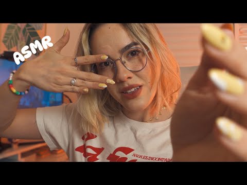 ASMR com os Olhos FECHADOS 🙈 Descrevendo os objetos e movimentos pra você 💕 {voz suave, lento