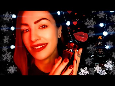 Holiday Glow-Up: Friend Does Your Makeup ASMR Roleplay