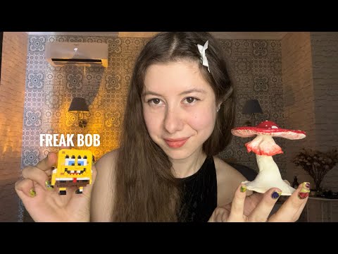 ASMR🕯️Comforting Show&Tell (trinkets, whisper/soft-spoken)