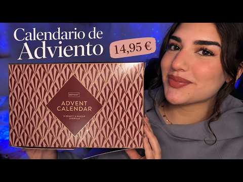 ASMR ABRIENDO CALENDARIO DE ADVIENTO 💄de maquillaje 