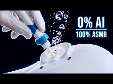 ASMR Underwater Ear Cleaning & Experimental Ear Triggers for Deep Sleep (100% REAL)