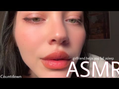 ASMR Girlfriend Roleplay | Close-Up Face Observation, Soft Voice & Gentle Eye Contact