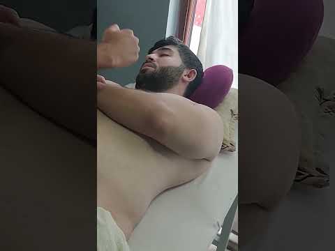 CHEST AND ARM TURKISH RELAXING MASSAGE #satisfying #relaxing #asmr #shorts #massage