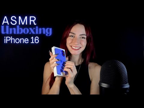 iPhone 16📱ASMR ᶻ 𝗓 𐰁🎧 SONIDOS RELAJANTES(mucho tapping)