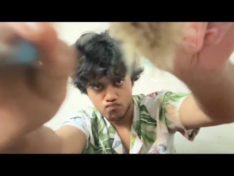 ASMR Cleaning your eyes 