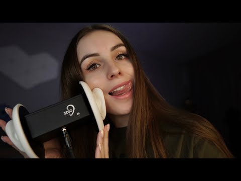 ASMR Ear Licking & Mouth Sounds