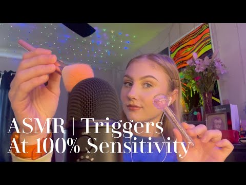 ASMR | Triggers At 100% Sensitivity