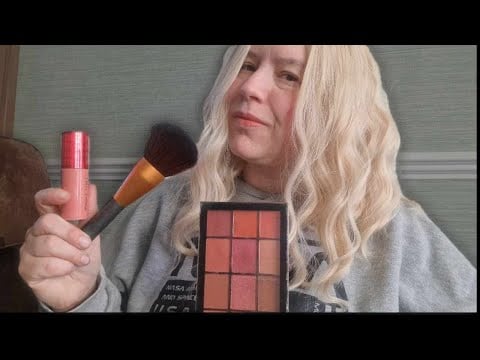 ASMR Let me bring calm / comfort to your day - DOING YOUR MAKE UP RP
