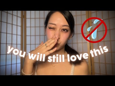 ASMR spit painting for those who HATE spit painting 💦🚫