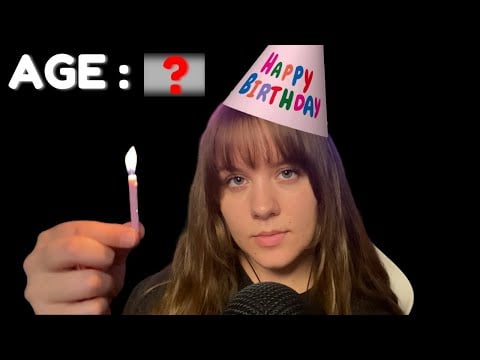 ASMR but it's my Birthday 🎉