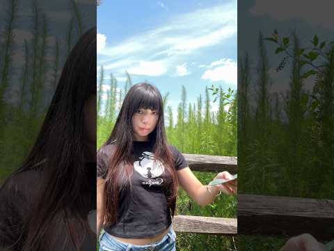 explore some ASMR triggers with me outside #sleep #tingles #relax #tapping #handmovements