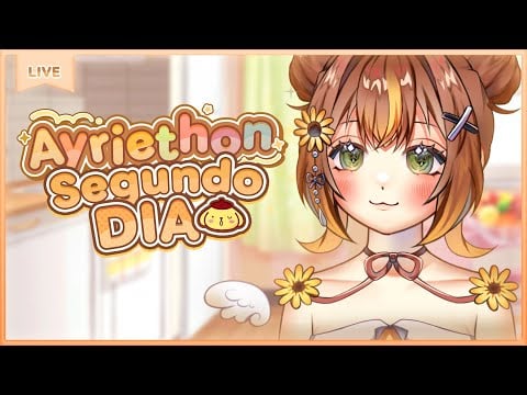 【 AYRIETHON #2 ⋮ ¡Primer aniversario! 】🌻 ¡Videos y juegos de terror!