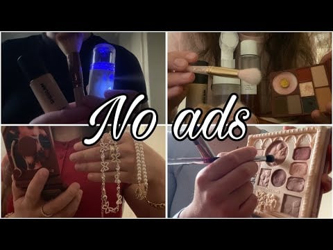 Lofi asmr doing your makeup compilation - no ads