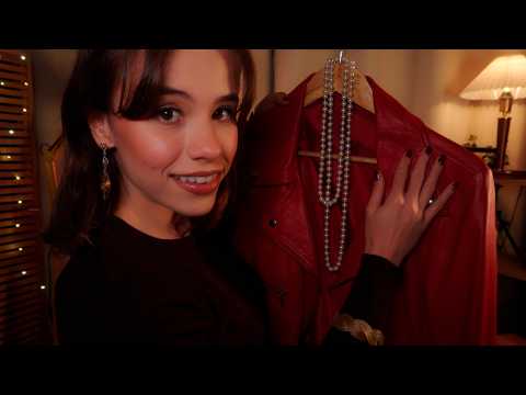 ASMR Consultora de Estilo Pessoal te Relaxa Profundamente com Sussurros e Sons de Roupas ✨