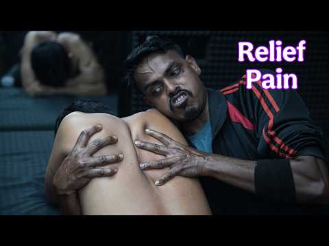 Body Pain Relief: Trigger Point Massage ASMR (Crunchy & Relaxing) Deep Tissue ASMR Body Massage
