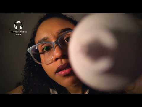 ASMR Amiga fazendo sua Limpeza de Ouvido | Sons Relaxantes + Toques Suaves