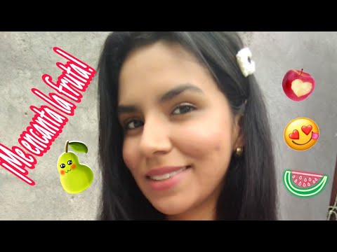 🍐Comiendo FRUTA CRUJIENTE🍎/ ANI ASMR