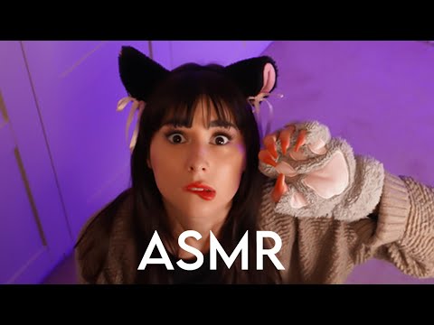 ASMR "Special" Oil Massage from your Cat 👀 for sleep obv 👀 (chaotic rp)