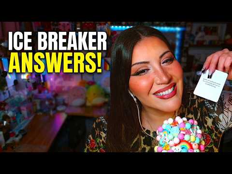 ASMR (no ads) - Julieta's Queer Corner: Ice Breaker Questions