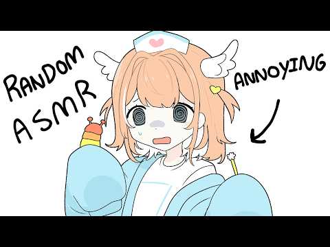 annoying bad nonsensical ASMR from dumb sister just making noises
