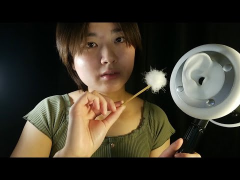 Fluffy ear cleaning ONLY 😴 No Talking ASMR