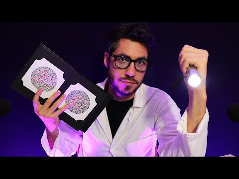 ASMR Nouvel examen des yeux - Roleplay FR