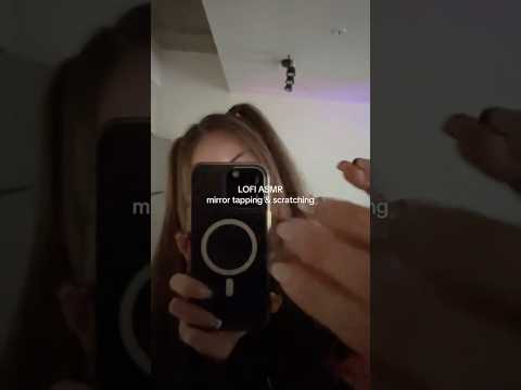 Mirror tapping ✧.* #asmr #asmrsounds #asmrvideo #karma #lofiasmr #nailtapping #karmaasmr