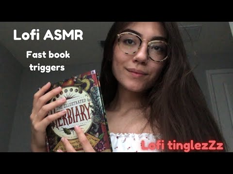 Lofi ASMR book triggers & hand movements