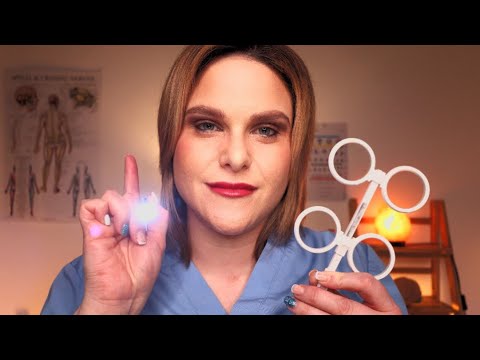 In-Depth ASMR Cranial Nerve Exam For Sleep