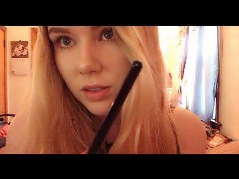 *Poke Poke* ASMR {Poking You, Trigger Words, and Finger Tracing}