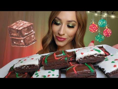 ASMR | 12th *Twelve Days Of Mukbang!!* EXTRA Fudgy Brownies & NUTELLA!! 🍫🤤 (intense mouth sounds)