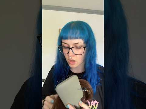 ASMR obsessed friend brushes your hair👩‍🦰full on✅⏰ #asmr #shorts