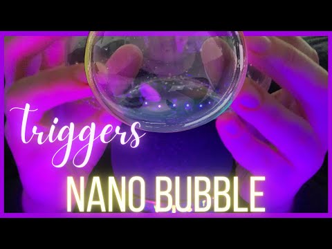 ASMR - NANO TAPE Bubble 🫧 | Relaxing Sticky Sounds for Sleep (sticky sounds, tingles, 100% sleep)