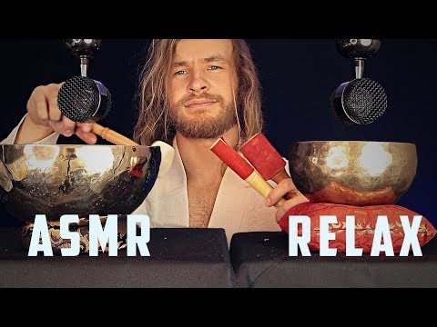 ASMR | Tibetan Singing Bowls - Deep Sleep & Relaxation