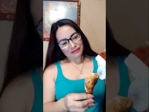 HOW TO EAT CHICKEN LEG#food #shortsfeed #mukbang #everyone #foodie #asmr #viral