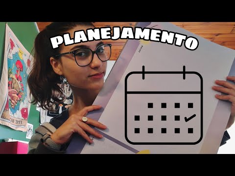 ASMR PLANEJAMENTO MENSAL💕