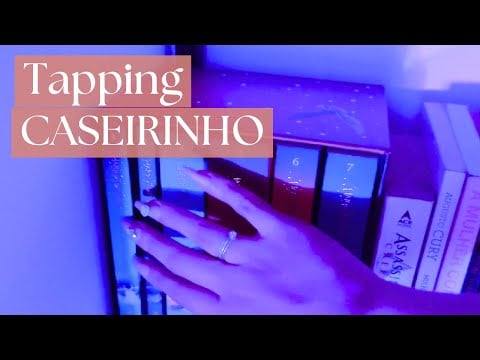 ASMR na Prateleira: Sons de Papel e Tapping para Relaxar