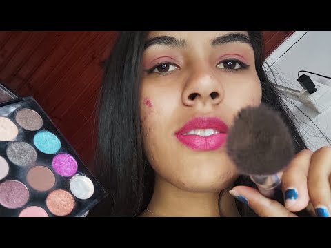 ASMR TE MAQUIANDO DE VERDADE