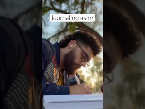 Journaling asmr ✍️ #asmr #shorts #relaxing #newyear