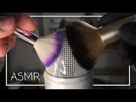 ASMR Insane Mic Brushing Sounds - Tape over Microphone (No Talking)