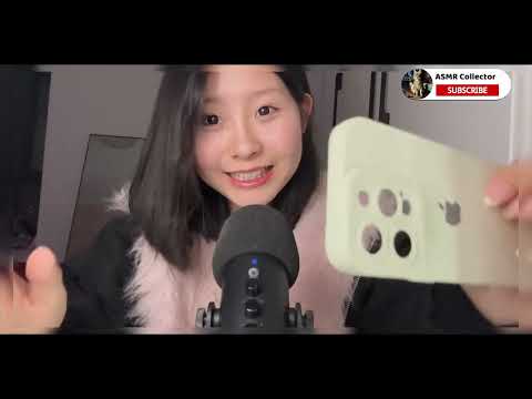 ASMR🎧｜Cat's paw spoon mouth sound.A variety of item trigger sounds