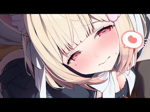 いちゃいちゃ…いちゃいちゃが足りない… ┊ VRChatでまったり深夜デート♡