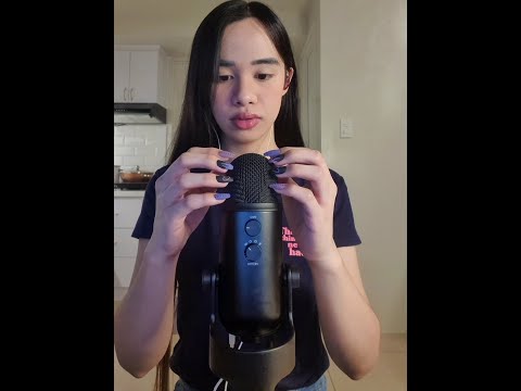 ASMR Mic Tapping with Acrylic Nails