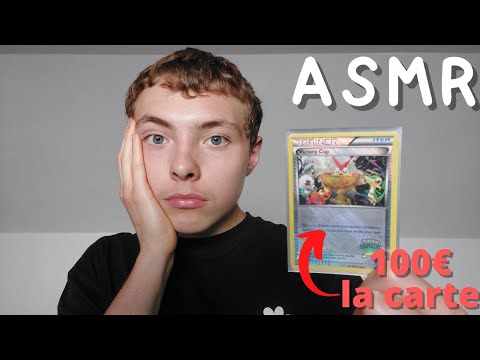 ASMR FR: Mes cartes Pokémon les + chères (des cartes à 100€)