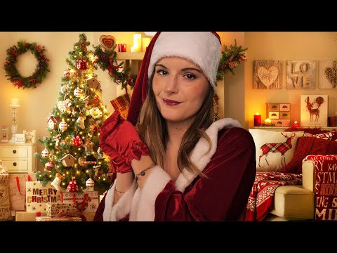 ASMR FR 🕊 DOUCE RENCONTRE AVEC LA MÈRE NOËL ❤🎄